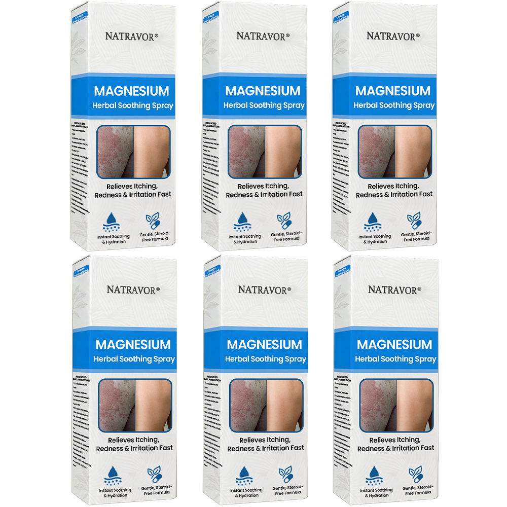 š„ NatravorĀ® Magnesium Spray ā Fast Relief for Itchy, Red & Sensitive Skin (Even Intimate Areas)