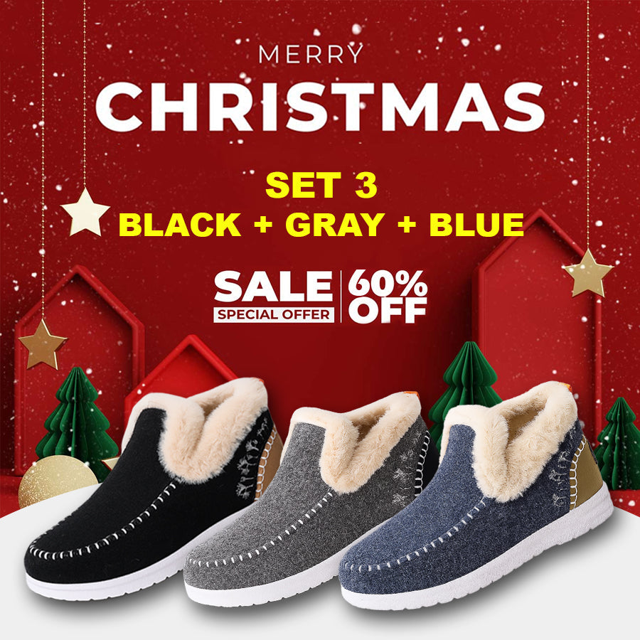 🔥Hot Sale 49% OFF🔥 - Kickly Orthopedic Fleece Slip-On Boots