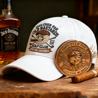 “OLD BASTARDS GOLF CLUB”  — 100% Over Par, Lifetime Member Edition (BUY 2 FREE SHIPPING)