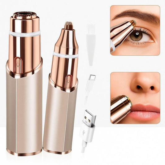 🎁HOT SALE💕2 in 1 facial & eyebrow hair trimmer