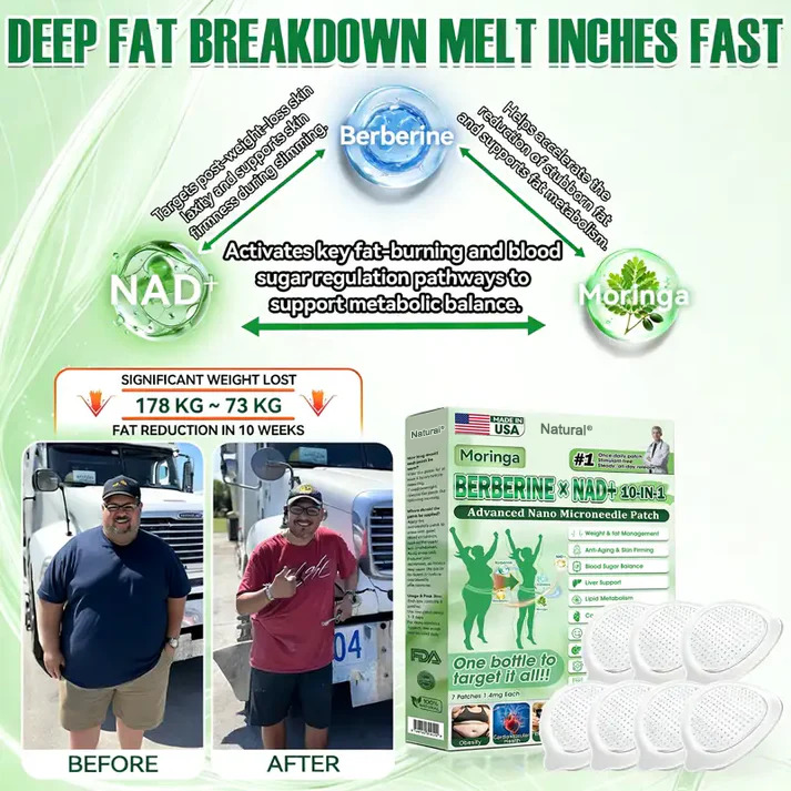 🇺🇸 𝐎𝐟𝐟𝐢𝐜𝐢𝐚𝐥 𝐔𝐒 𝐒𝐭𝐨𝐫𝐞 | Moringa · Berberine × NAD+ 𝟏𝟎-𝐢𝐧-𝟏 𝐀𝐝𝐯𝐚𝐧𝐜𝐞𝐝 𝐍𝐚𝐧𝐨 𝐌𝐢𝐜𝐫𝐨𝐧𝐞𝐞𝐝𝐥𝐞 𝐏𝐚𝐭𝐜𝐡 — 𝐎𝐧𝐜𝐞 𝐃𝐚𝐢𝐥𝐲, 𝐕𝐢𝐬𝐢𝐛𝐥𝐞 𝐑𝐞𝐬𝐮𝐥𝐭𝐬 𝐢𝐧 𝟕 𝐃𝐚𝐲𝐬