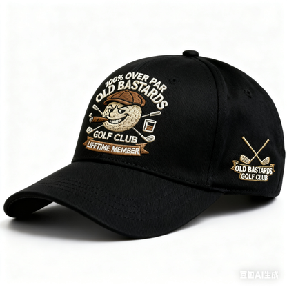 “OLD BASTARDS GOLF CLUB”  — 100% Over Par, Lifetime Member Edition (BUY 2 FREE SHIPPING)