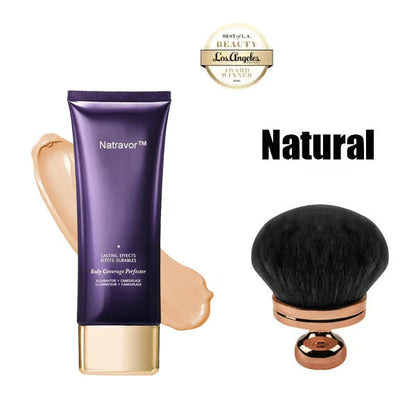 Natravor™ Body Coverage Perfector, All Over Complexion Perfecto, Waterproof and Sweatproof Leg Concealer, Cream Texture Conceals Blemishes, Evens Out Skin Tone,natural radiance