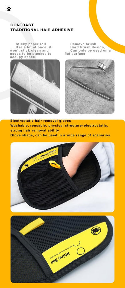 Natravor™ ✨ Pet hair remover Electrostatic gloves