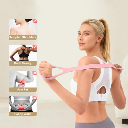 🧘‍♀️Figure 8 Resistance Bands – Silicone Exercise Bands for Women👍