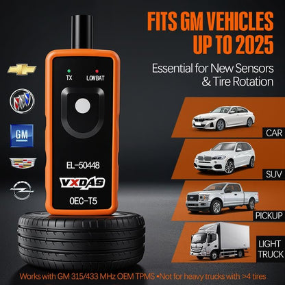 Tool for GM Tire Sensor TPMS Reset Tool Tire Pressure Monitor system Activation Tool