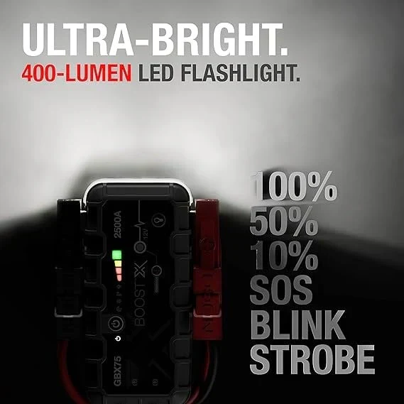 ⚡USB Rechargeable Digital Multimeter🔋–  NOCO Boost X GBX155 4250A Jump Starter for 10.0L Gasoline and 8.0L Diesel Engines