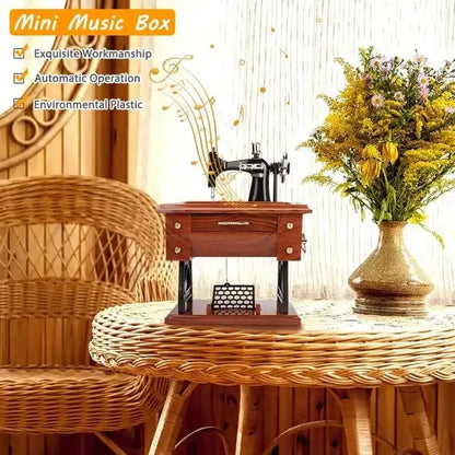 💖Time Limit Sale 50% OFF -🔥Mini Music Box – Turn the Handle, Feel the Magic 🎵✨