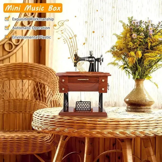 💖Time Limit Sale 50% OFF -🔥Mini Music Box – Turn the Handle, Feel the Magic 🎵✨