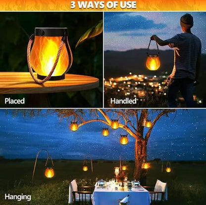 🔥Last Day Promotion 49% OFF🔥Dancing flame Solar Lantern Outdoor Lights