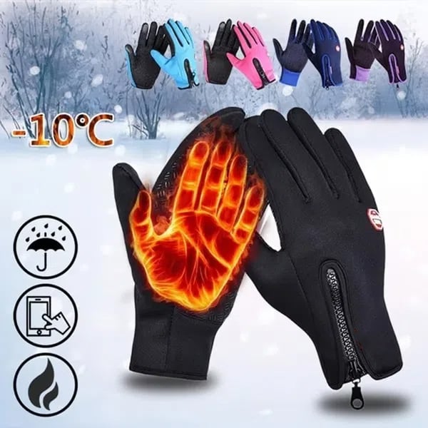 ❄️LSAT DAY SALE 30% OFF!!🔥Waterproof Touchscreen Thermal Gloves🧤