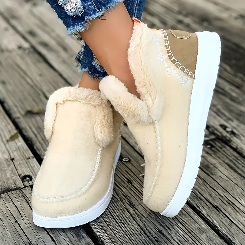🔥Hot Sale 49% OFF🔥 - Kickly Orthopedic Fleece Slip-On Boots