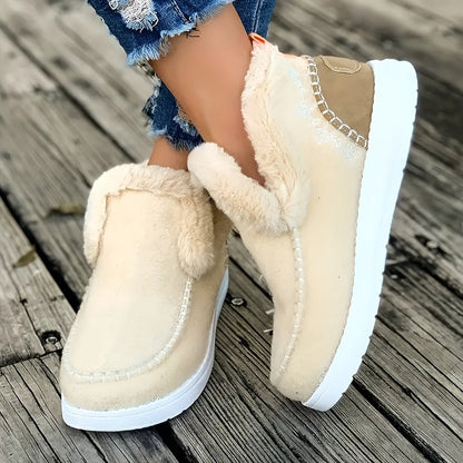 🔥Hot Sale 49% OFF🔥 - Kickly Orthopedic Fleece Slip-On Boots