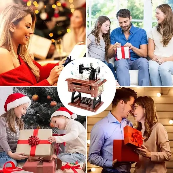 💖Time Limit Sale 50% OFF -🔥Mini Music Box – Turn the Handle, Feel the Magic 🎵✨