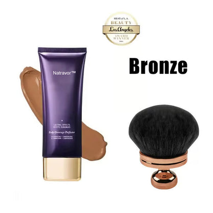 Natravor™ Body Coverage Perfector, All Over Complexion Perfecto, Waterproof and Sweatproof Leg Concealer, Cream Texture Conceals Blemishes, Evens Out Skin Tone,natural radiance