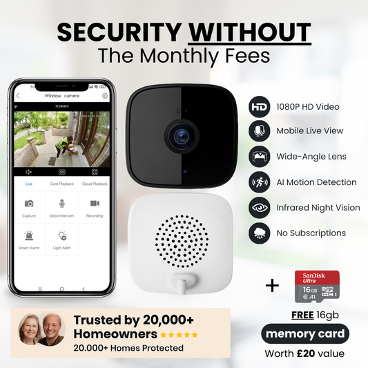Safe- The Smarter Window Camera For Your Home