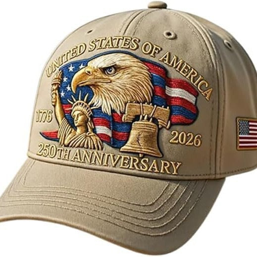 Bald Eagle United States Of America 250th Anniversary Cap