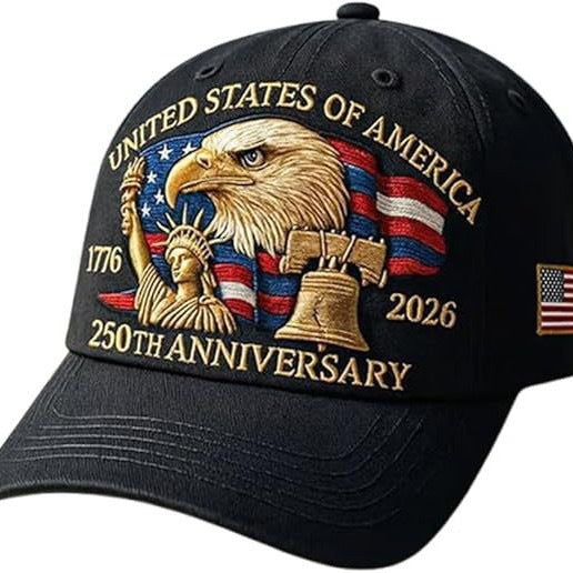 Bald Eagle United States Of America 250th Anniversary Cap