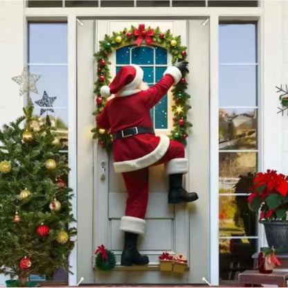 🎄Golden Christmas Bells & Wreath Door Cover - 35.4" x 70.8"