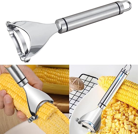 Natravor™🌽Stainless Steel Corn Peeler