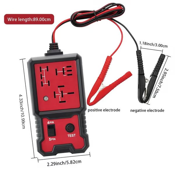 Automotive Relay Tester Tool for Winter, Car Relay Tester