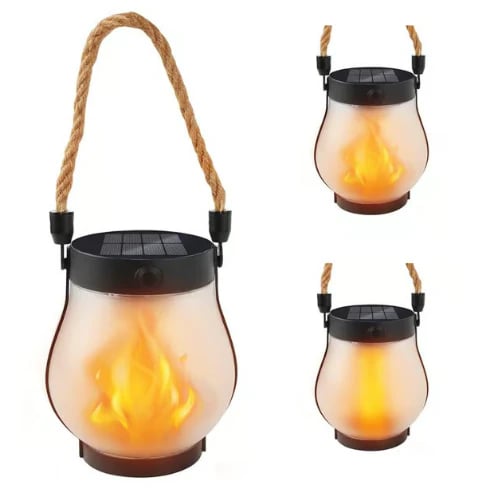 🔥Last Day Promotion 49% OFF🔥Dancing flame Solar Lantern Outdoor Lights