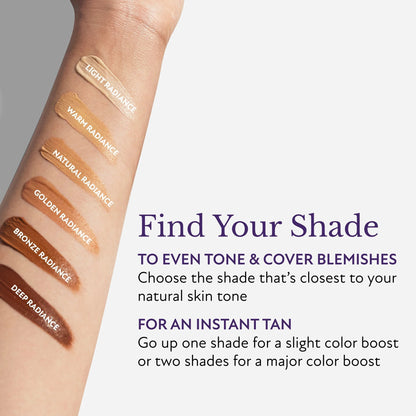 Natravor™ Body Coverage Perfector, All Over Complexion Perfecto, Waterproof and Sweatproof Leg Concealer, Cream Texture Conceals Blemishes, Evens Out Skin Tone,natural radiance