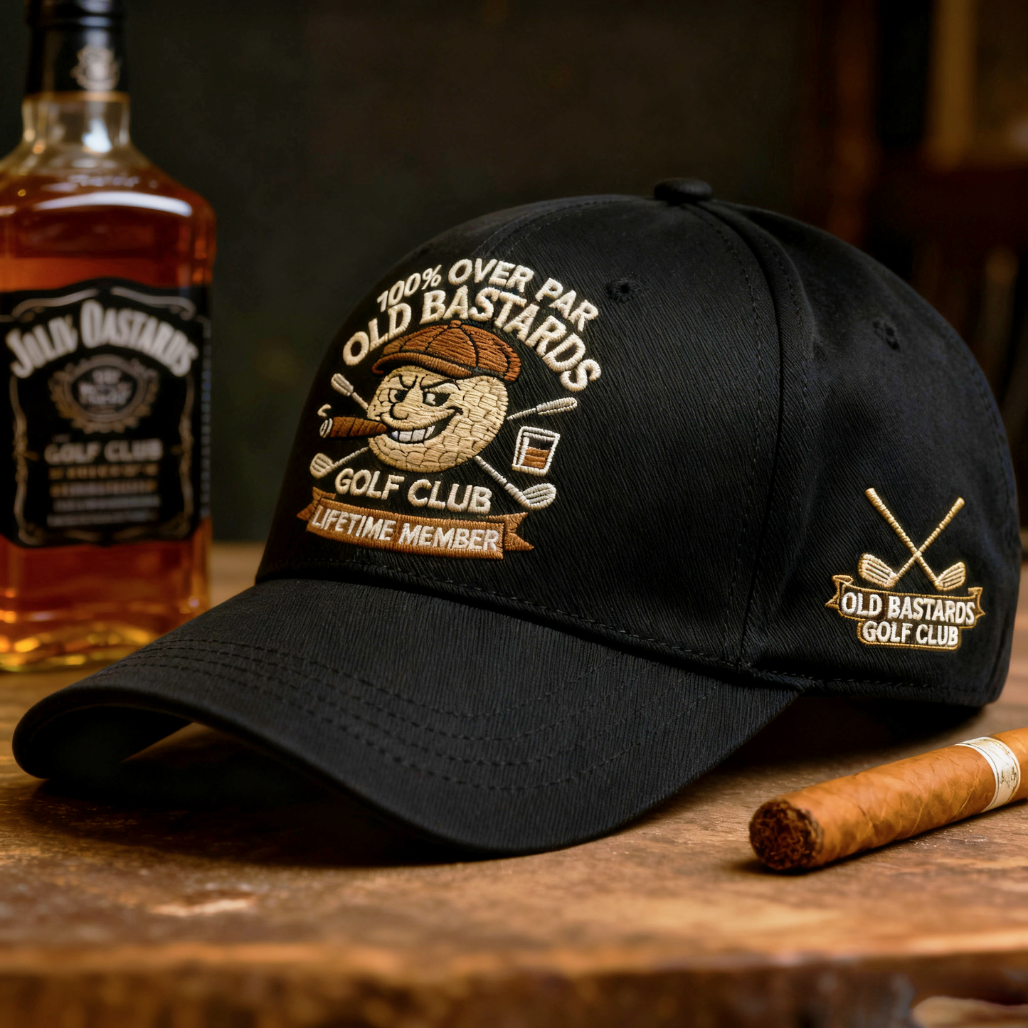 “OLD BASTARDS GOLF CLUB”  — 100% Over Par, Lifetime Member Edition (BUY 2 FREE SHIPPING)