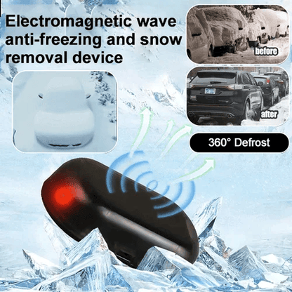 🏆10K+ SOLD LAST WEEK! - ❄️2025 Newest Electromagnetic Snow and Ice Prevention Device (Solar Powered)