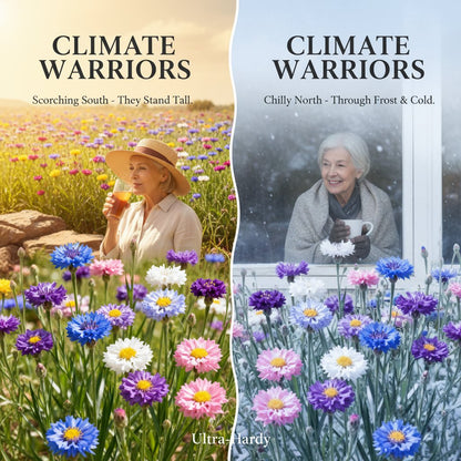 🌱Premium Cornflower Seeds – The "Unstoppable" Wildflower That Grows Anywhere