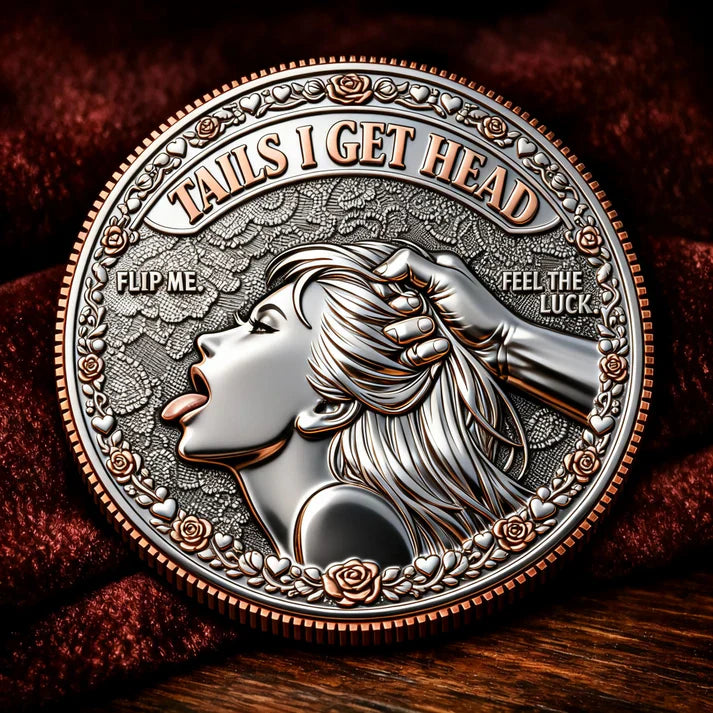 🌹Early Valentine Sale 60% OFF -❤️Heads I Get Tail / Tails I Get Head Commemorative Coin