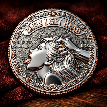 🌹Early Valentine Sale 60% OFF -❤️Heads I Get Tail / Tails I Get Head Commemorative Coin