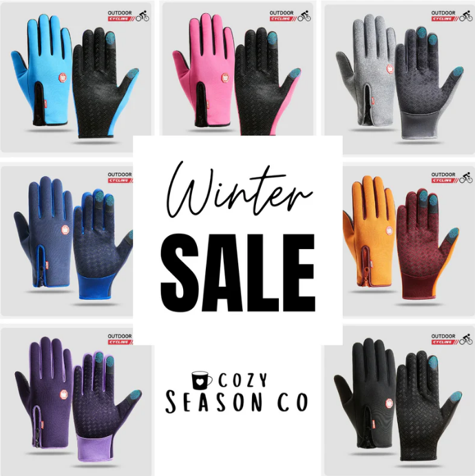 ❄️LSAT DAY SALE 30% OFF!!🔥Waterproof Touchscreen Thermal Gloves🧤