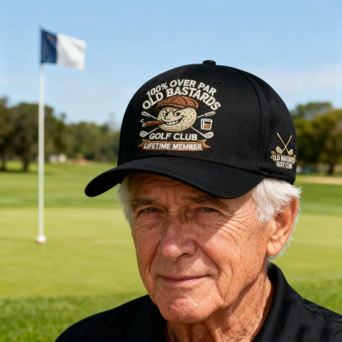 “OLD BASTARDS GOLF CLUB”  — 100% Over Par, Lifetime Member Edition (BUY 2 FREE SHIPPING)